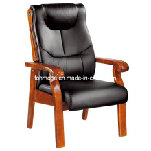 Wooden Frame Leather Office Conference Chair for USA (FOH-F12)